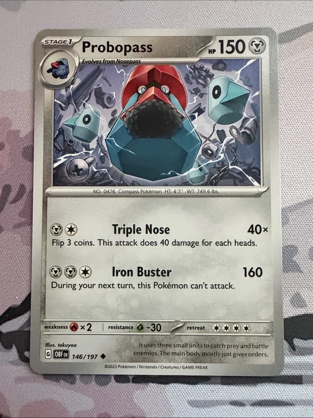 Nosepass & Probopass Evolution Collection Lot | 5 Pokémon Cards | ✨5/$25✨